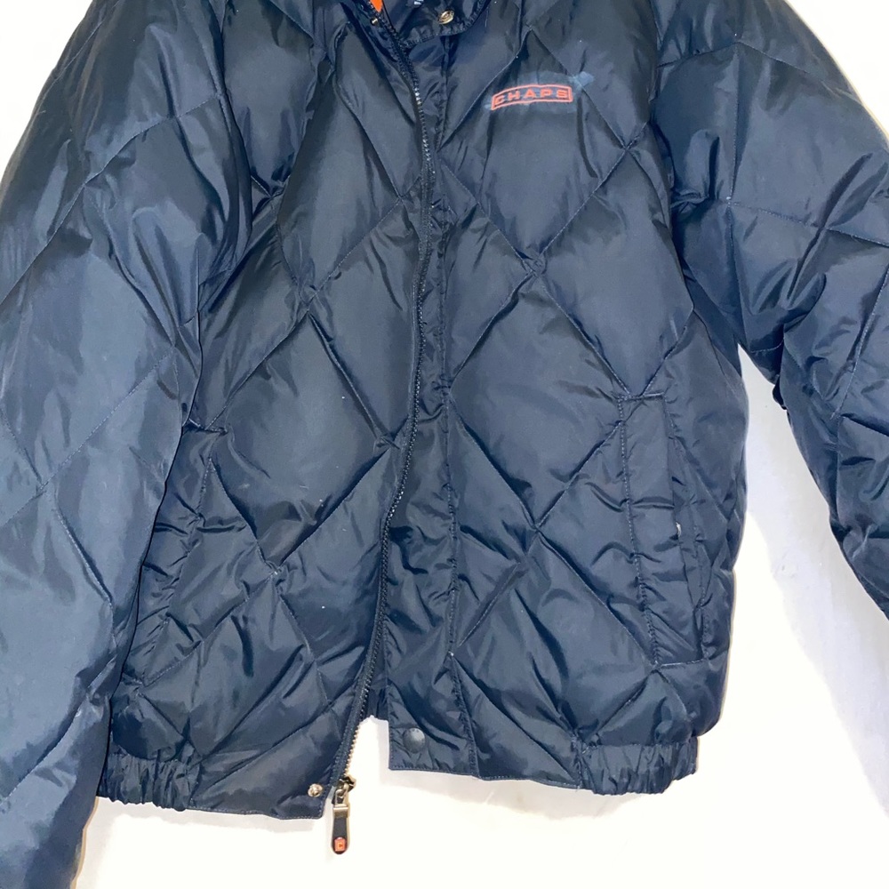 Vintage Down Feather Chaps Puffer Great Condition